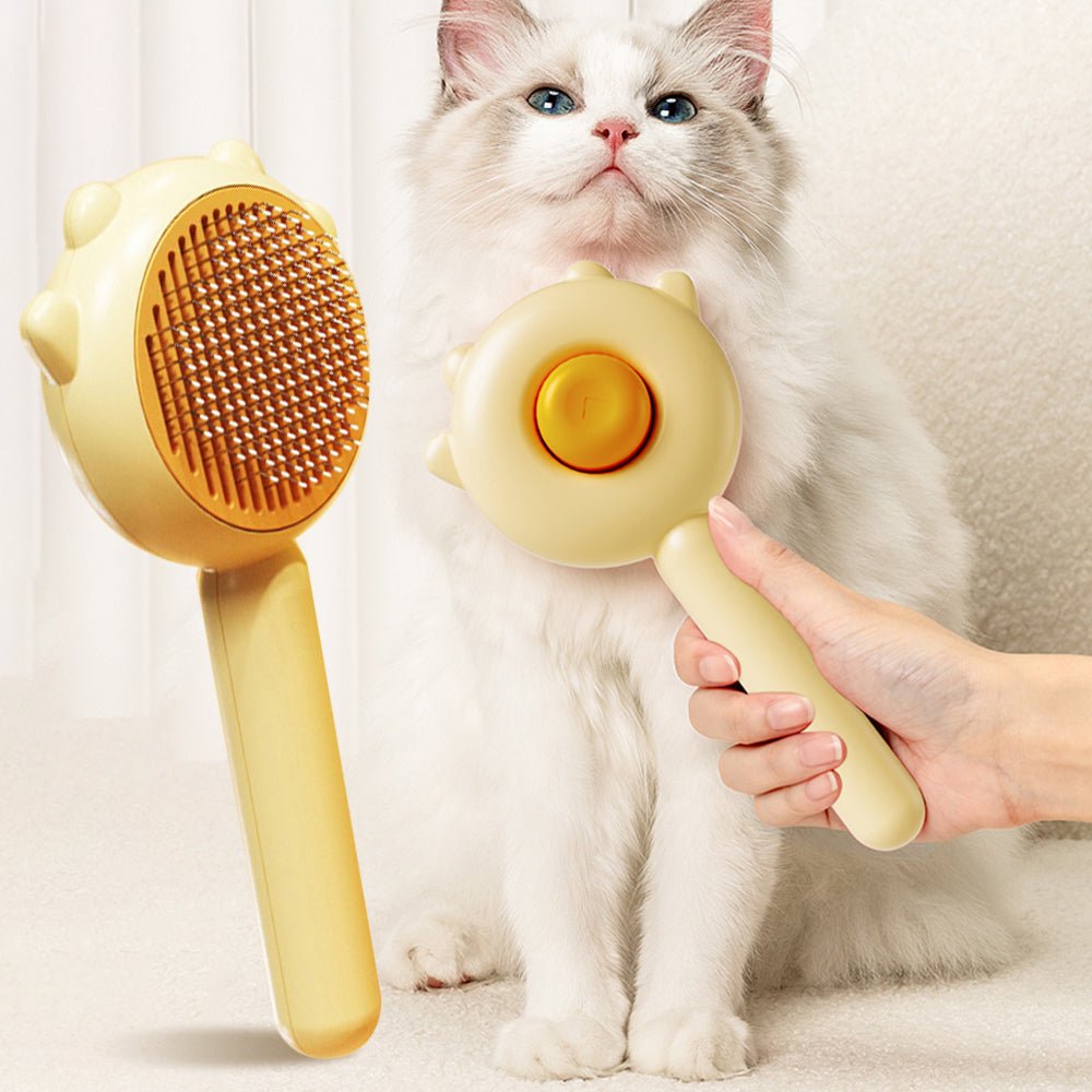 Cat & Dog Massage Comb – Deshedding Grooming Brush - MairaDen