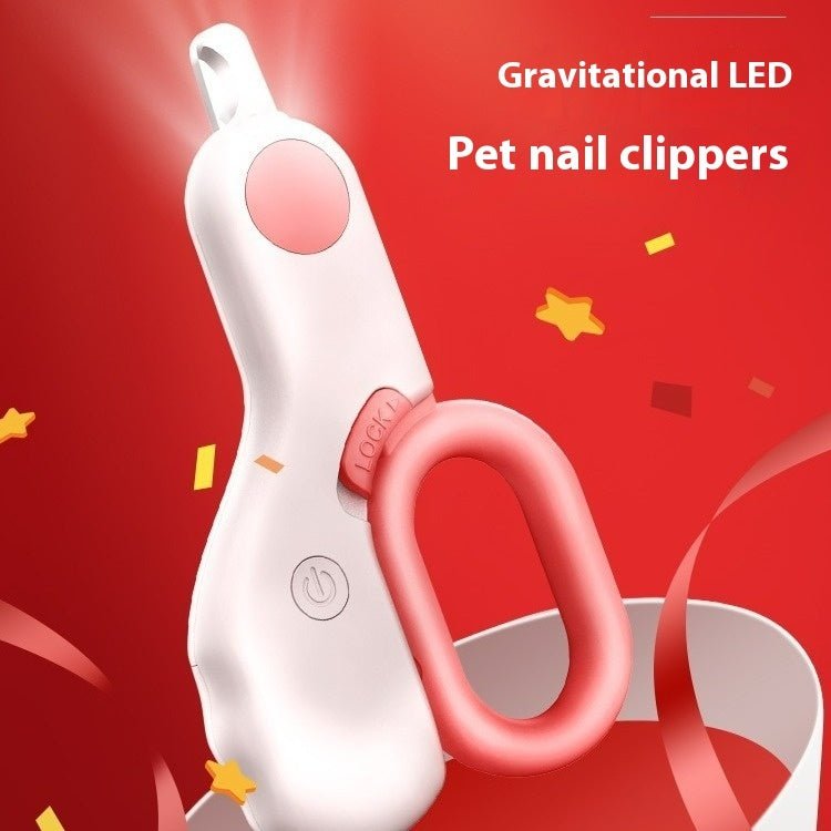 LED Cat Nail Clippers – Safe & Easy Trimming Scissors - MairaDen