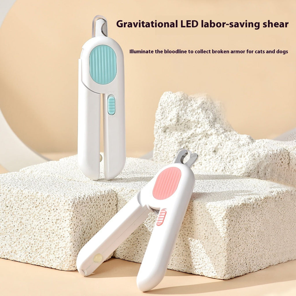 LED Cat Nail Clippers – Safe & Easy Trimming Scissors - MairaDen