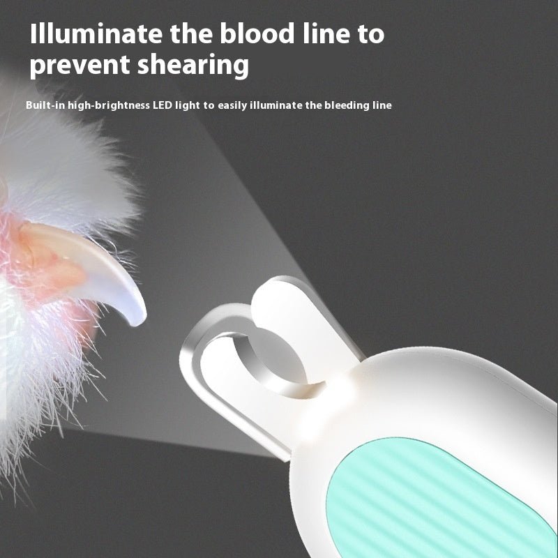 LED Cat Nail Clippers – Safe & Easy Trimming Scissors - MairaDen