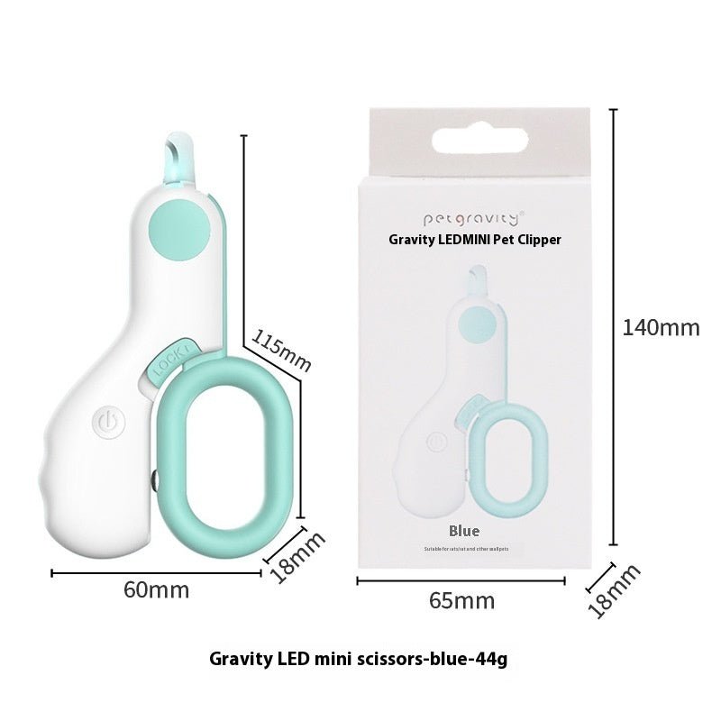 LED Cat Nail Clippers – Safe & Easy Trimming Scissors - MairaDen